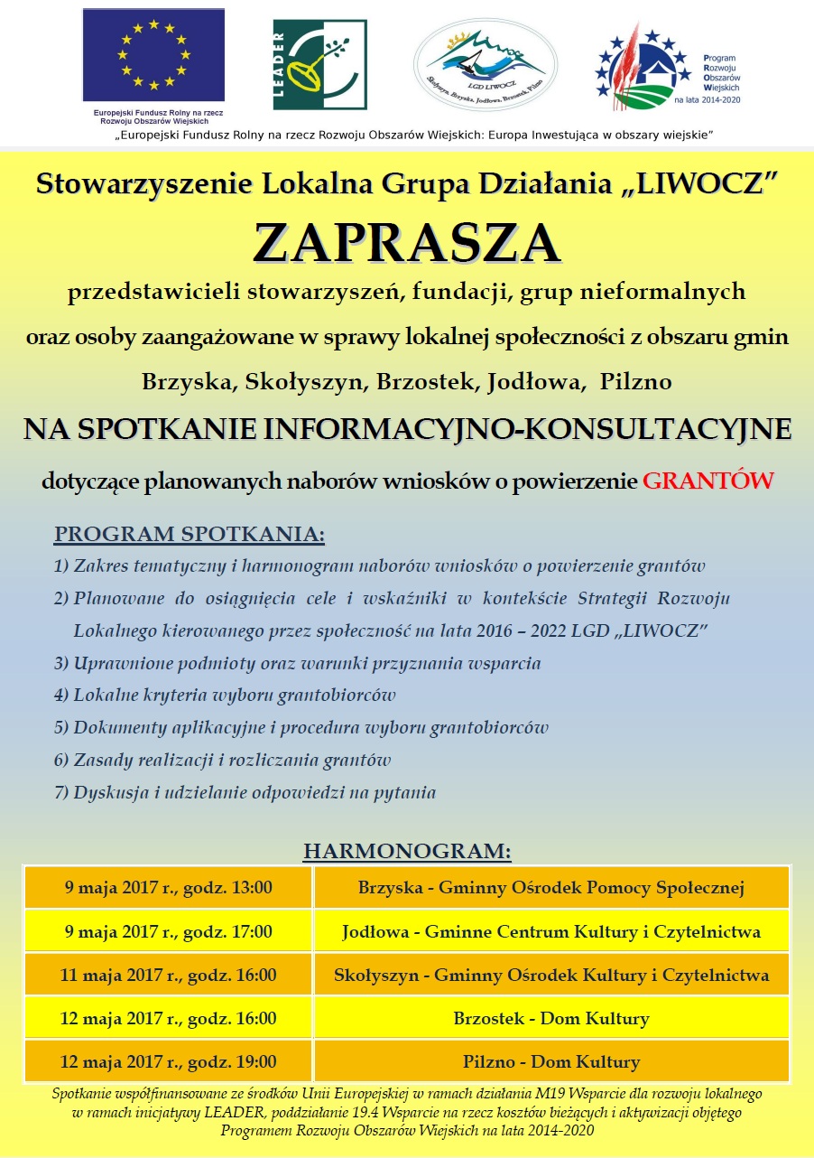 spotkanie informacyjne granty